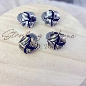 monat vintage earrings